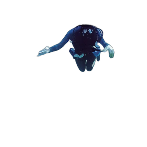 creature, animal, mask, robot, 3d render, concept art, photorealistic, underwater transparent PNG cut-out