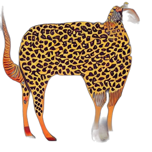 animal, creature, dress, concept art, 3d render, photorealistic, fantasy art, moroccan transparent PNG cut-out