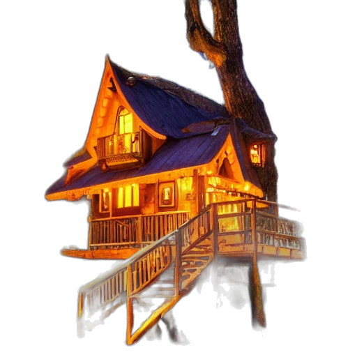 building, furniture, concept art, watercolor transparent PNG cut-out