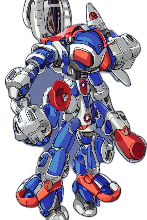 robot, weapon, concept art, pixel art transparent PNG cut-out