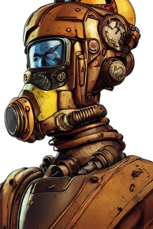 robot, mask, face, jacket transparent PNG cut-out