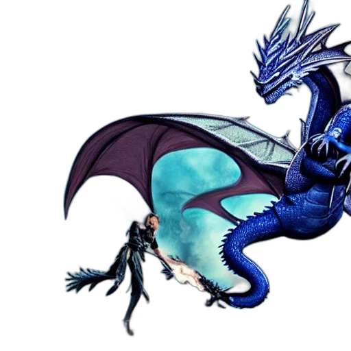 dragon, creature, staff, concept art transparent PNG cut-out