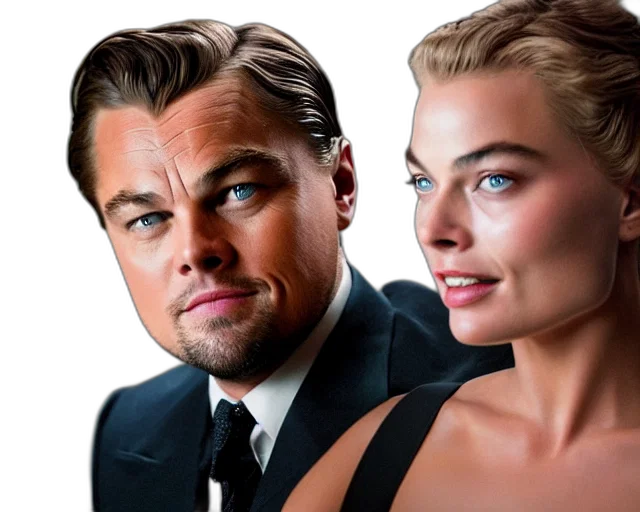 face, photorealistic, leonardo, dicaprio transparent PNG cut-out