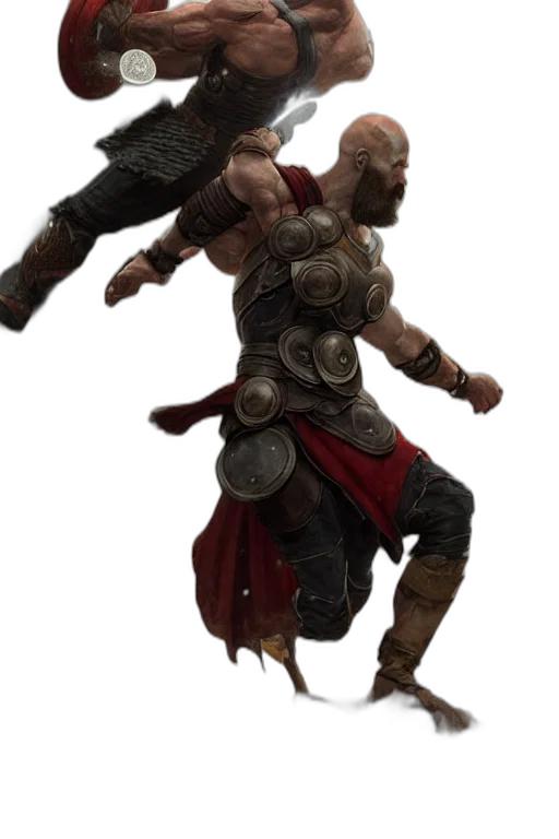 sword, weapon, dragon, staff, concept art, 3d render, fantasy art, kratos transparent PNG cut-out