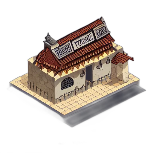 building, 3d render, concept art, photorealistic transparent PNG cut-out