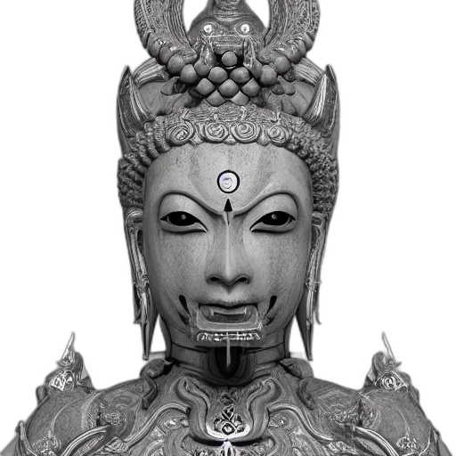 mask, face, staff, crown, photorealistic, 3d render, pencil sketch, concept art transparent PNG cut-out