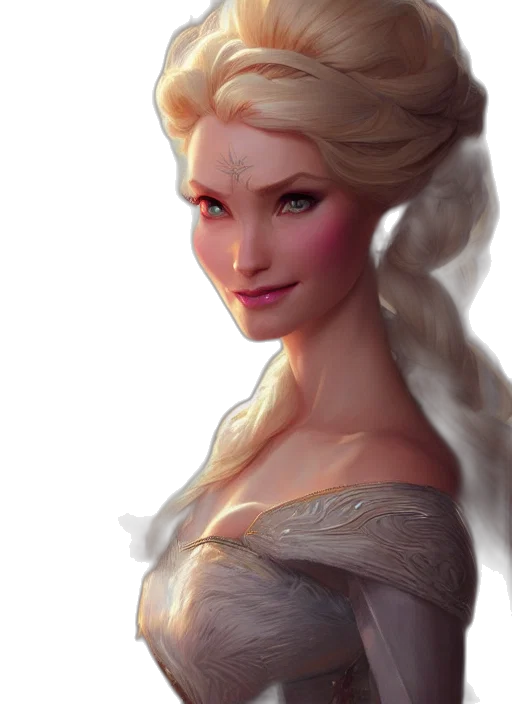 face, crown, dragon, dress, fantasy art, concept art, photorealistic, oil painting transparent PNG cut-out