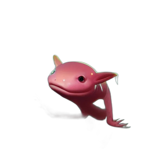 creature, animal, dragon, staff transparent PNG cut-out