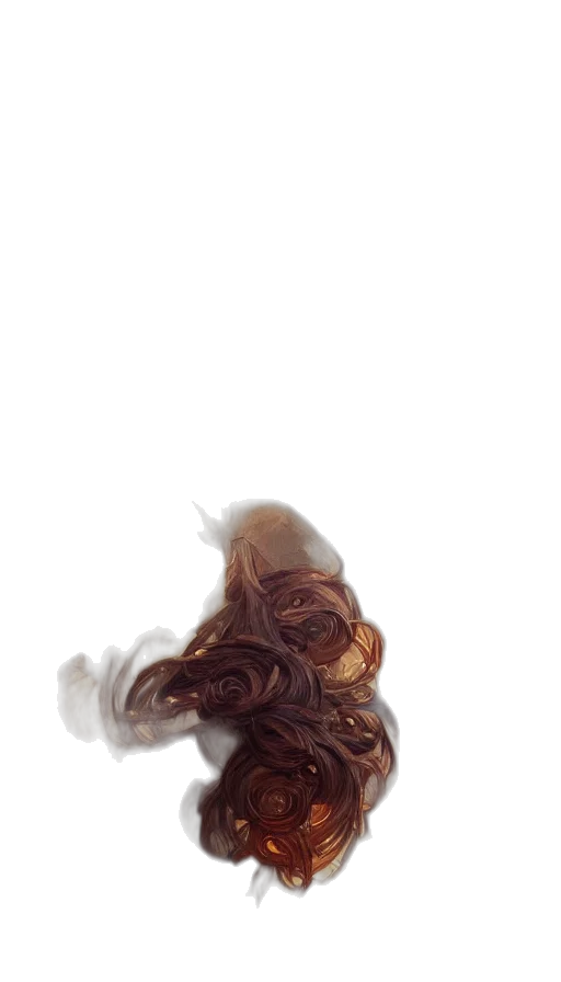 hair, creature, dragon, mask transparent PNG cut-out