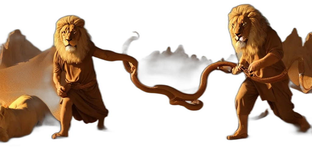 creature, concept art, fantasy art, pixel art, comic book art, fog, forest, fire transparent PNG cut-out