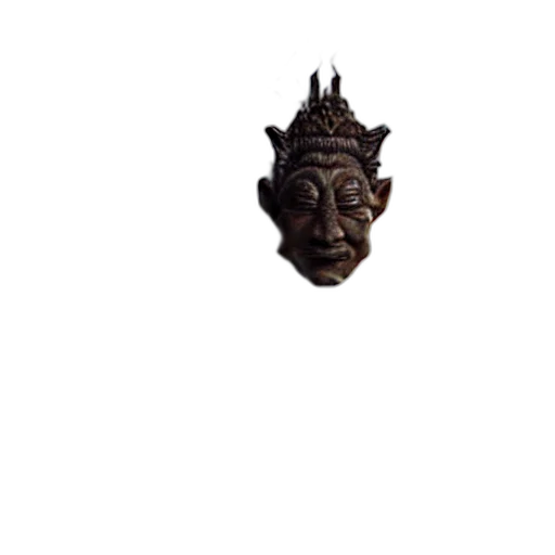mask, face, crown, creature transparent PNG cut-out
