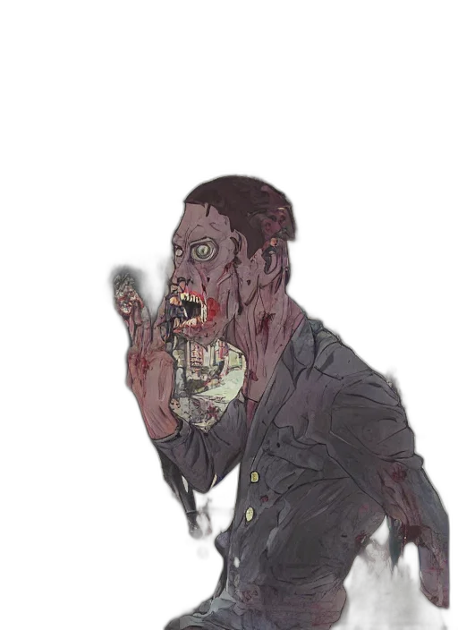face, mask, creature, staff transparent PNG cut-out