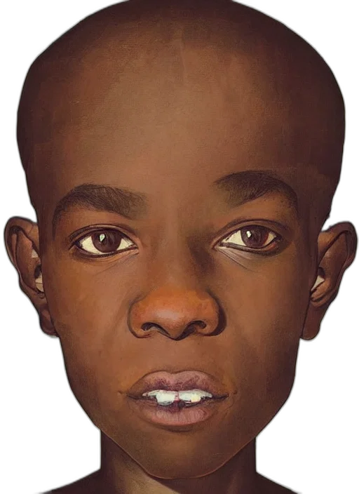 face, mask, crown, creature, photorealistic, concept art, cartoon, 3d render transparent PNG cut-out