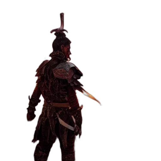 sword, staff, weapon, mask, concept art, fantasy art, 3d render, pixel art transparent PNG cut-out