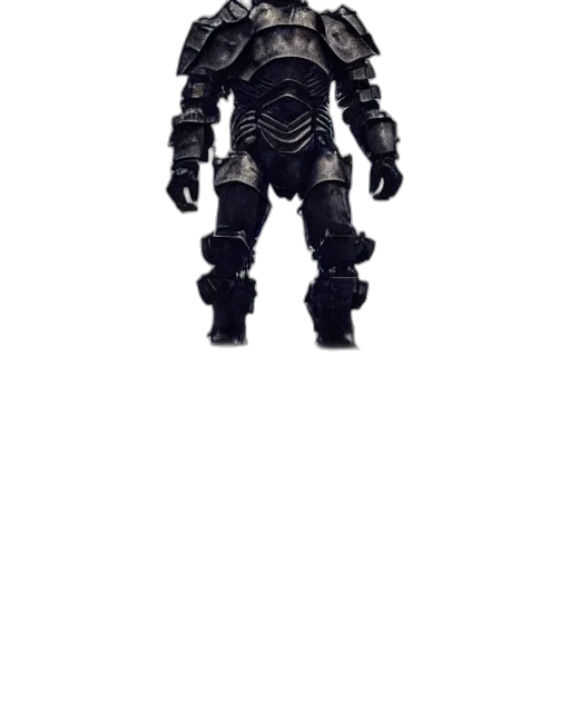 robot, creature, weapon, staff transparent PNG cut-out