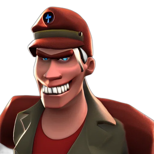face, hat, weapon, staff, 3d render, concept art, cartoon, photorealistic transparent PNG cut-out