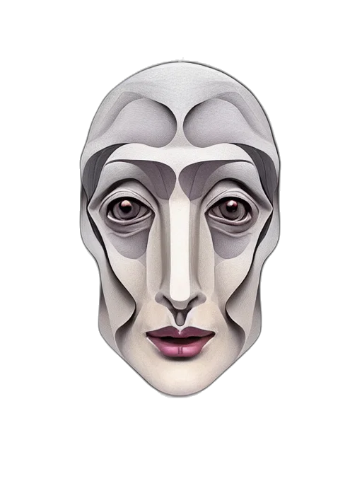 mask, face, robot, jewelry transparent PNG cut-out