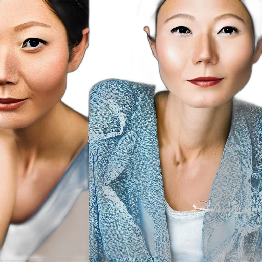 face, jewelry, robot, photorealistic, 3d render, oil painting, concept art, blue transparent PNG cut-out
