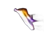 sword, staff, weapon, umbrella, vaporwave, pixel art, pastel, james transparent PNG cut-out