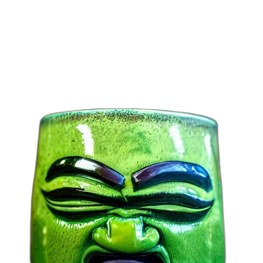 bottle, mask, face, crown transparent PNG cut-out