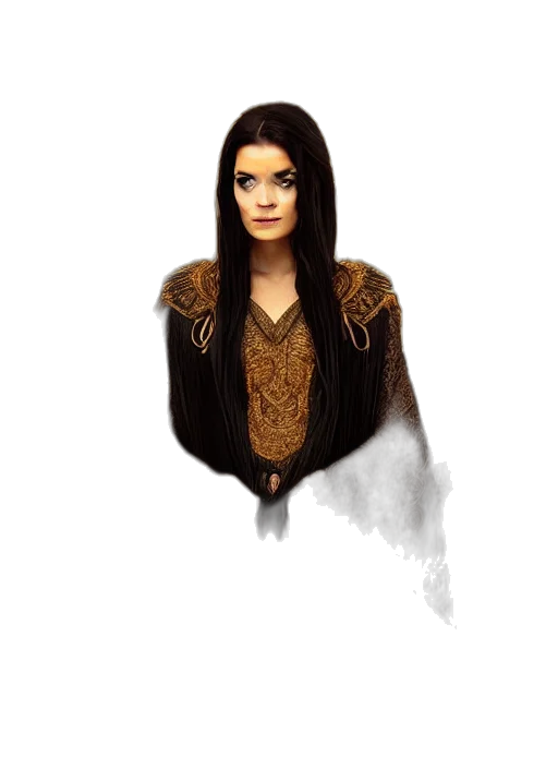 jacket, staff, face, fantasy art transparent PNG cut-out