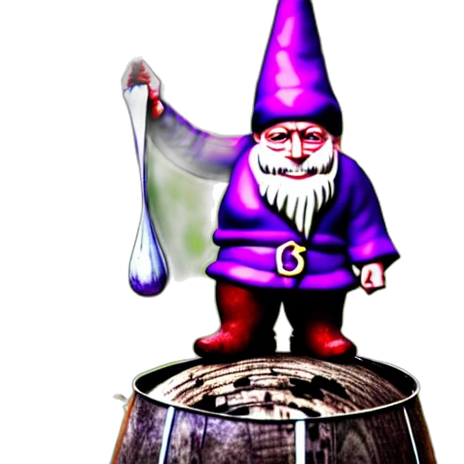 hat, staff, concept art, 3d render transparent PNG cut-out