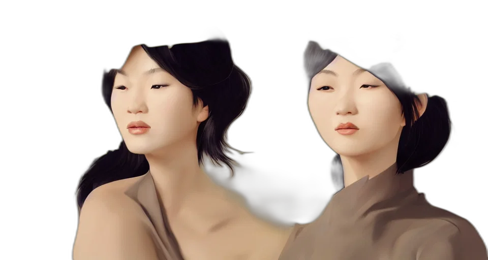 hat, photorealistic, 3d render, oil painting, concept art, earth tones, monochrome, pastel transparent PNG cut-out