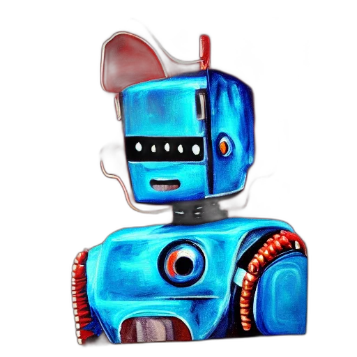 robot, face, staff, concept art transparent PNG cut-out