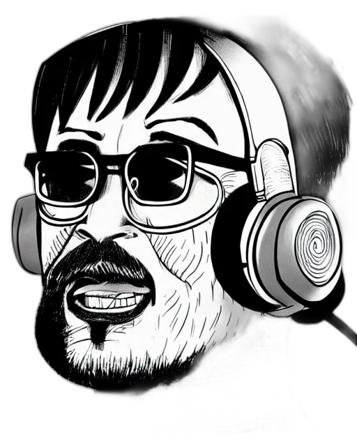staff, face, cartoon, comic book art transparent PNG cut-out