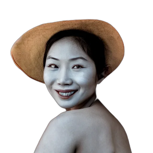 hat, face, crown, staff transparent PNG cut-out