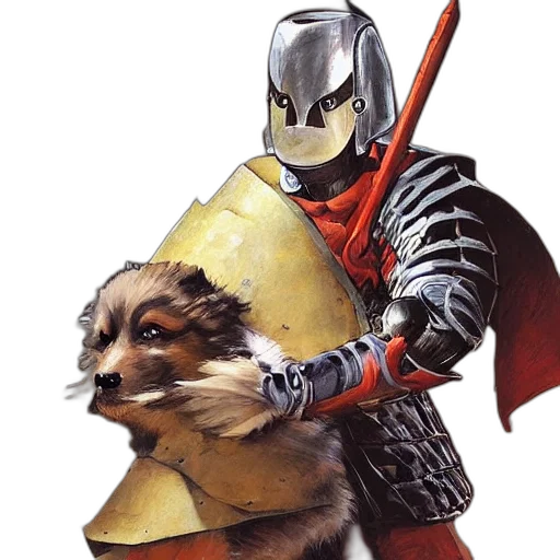 sword, animal, mask, weapon transparent PNG cut-out