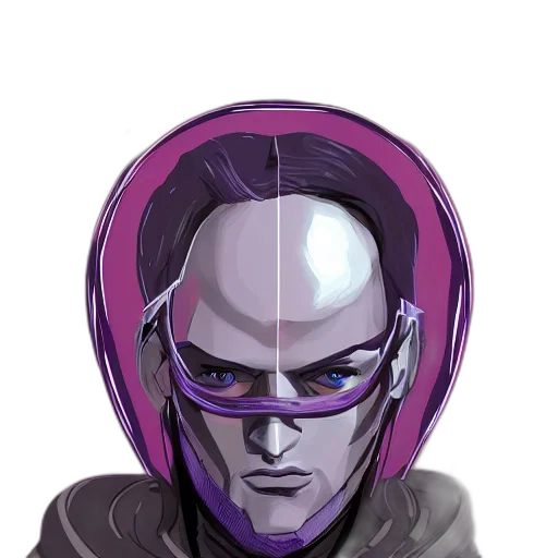mask, face, jacket, robot transparent PNG cut-out