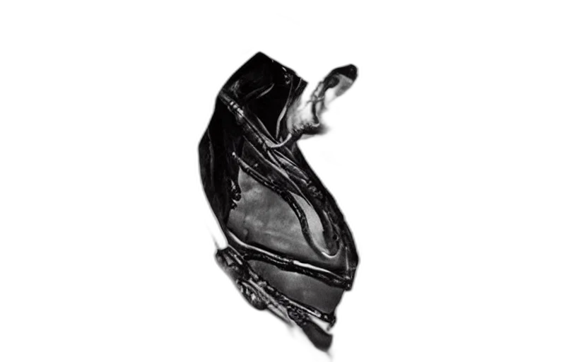 mask, jacket, jewelry, shoes transparent PNG cut-out