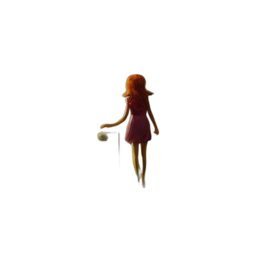 creature, dress, robot, staff, pixel art, 3d render, concept art, fantasy art transparent PNG cut-out