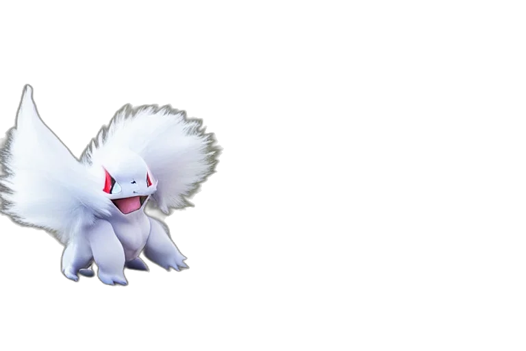 creature, animal, hair, concept art, 3d render, pixel art, real, life transparent PNG cut-out