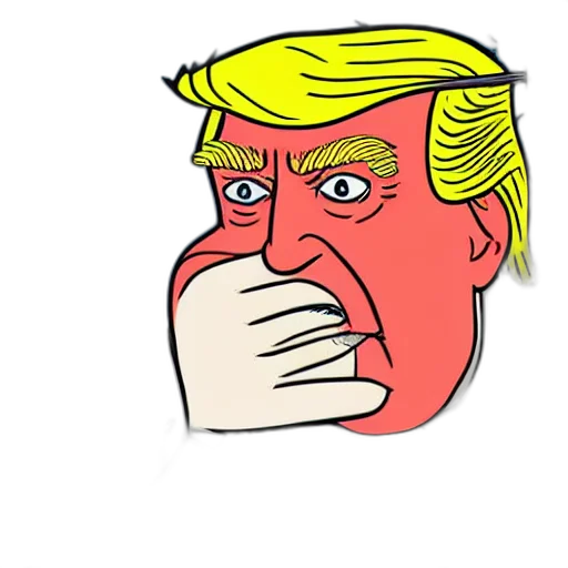 mask, face, cartoon, concept art transparent PNG cut-out