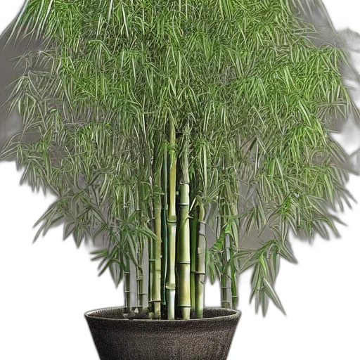 tree, staff, umbrella, photorealistic transparent PNG cut-out