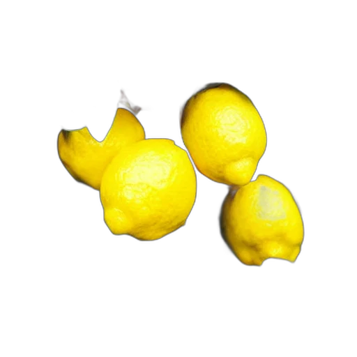 food, crown, jewelry, flower, 3d render, photorealistic, concept art, lemons transparent PNG cut-out