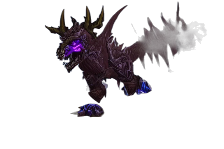 dragon, creature, staff, weapon transparent PNG cut-out