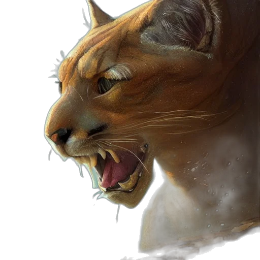 animal, creature, photorealistic, concept art transparent PNG cut-out