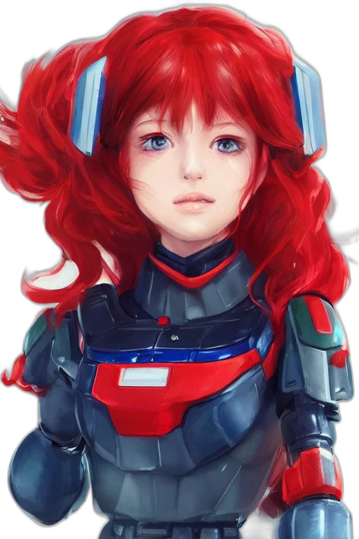 robot, face, concept art, 3d render transparent PNG cut-out