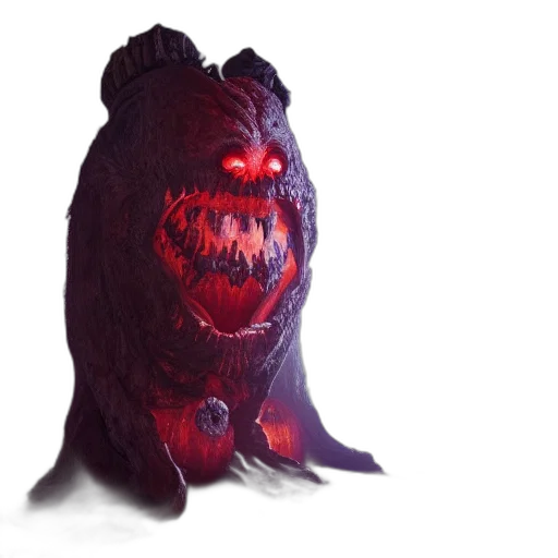 creature, mask, animal, face, 3d render, concept art, photorealistic, par transparent PNG cut-out