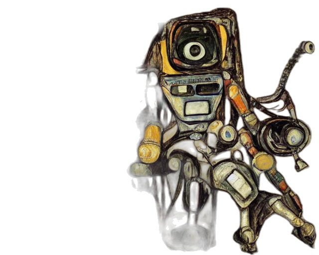 robot, jewelry, mask, weapon transparent PNG cut-out