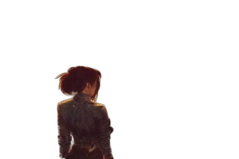 jacket, sword, weapon, robot transparent PNG cut-out