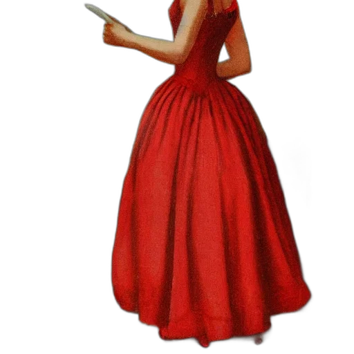 dress, staff, concept art, photorealistic, 3d render, fantasy art, red, woman transparent PNG cut-out