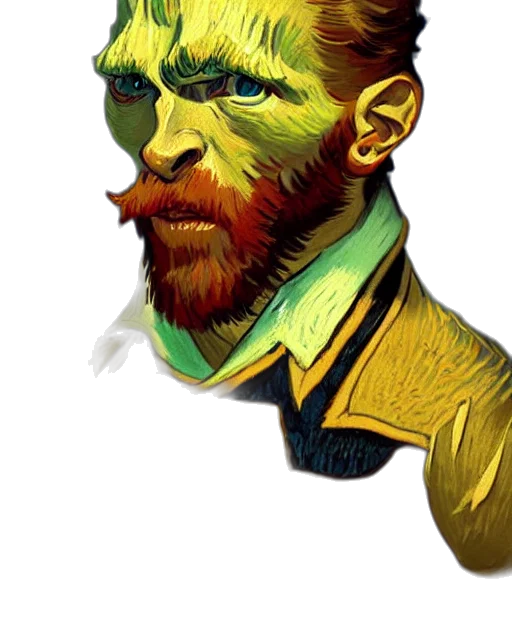 face, staff, mask, concept art, fantasy art, photorealistic, comic book art, golden transparent PNG cut-out