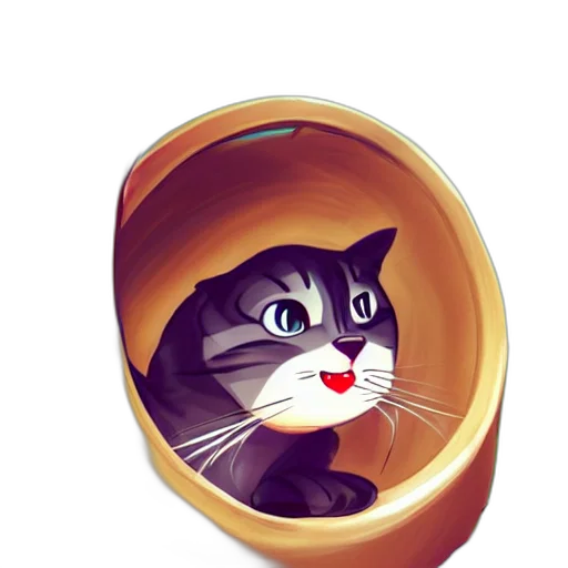 concept art, photorealistic, cartoon, 3d render transparent PNG cut-out