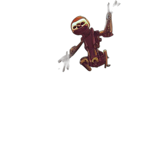 creature, staff, robot, dragon, pixel art, 3d render, concept art, fantasy art transparent PNG cut-out