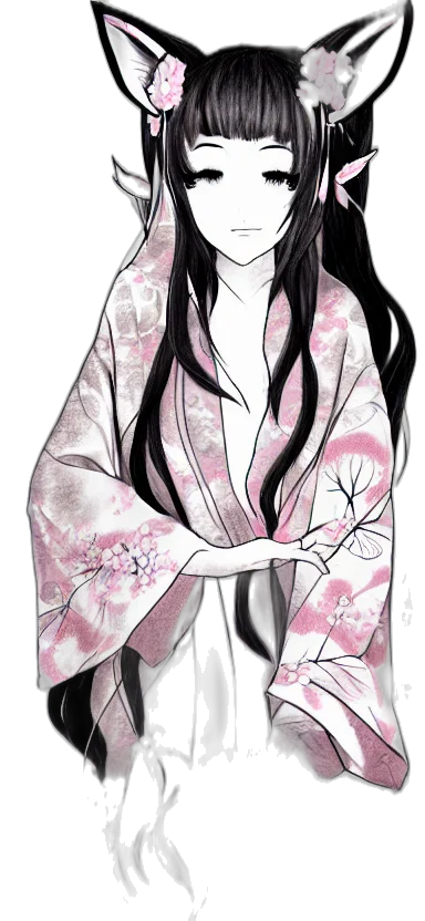 dress, staff, flower, jacket transparent PNG cut-out