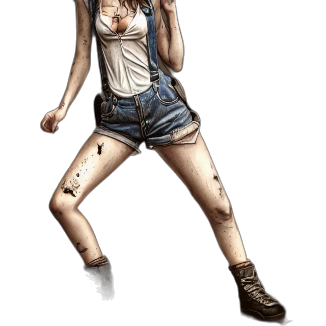 staff, dress, concept art, photorealistic, fantasy art, comic book art, earth tones, monochrome transparent PNG cut-out